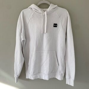 UNDER ARMOUR Hoodie | White | S